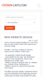 Mobile Screenshot of crown-caps.com